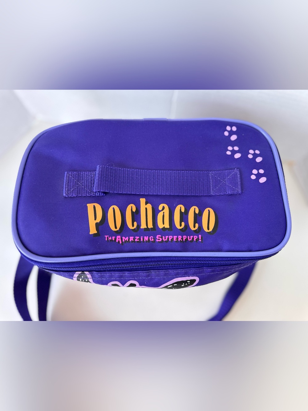 Sanrio Pochacco Purple Insulated Lunch Bag Cooler Crossbody Y2K Kawaii - Picture 5 of 13